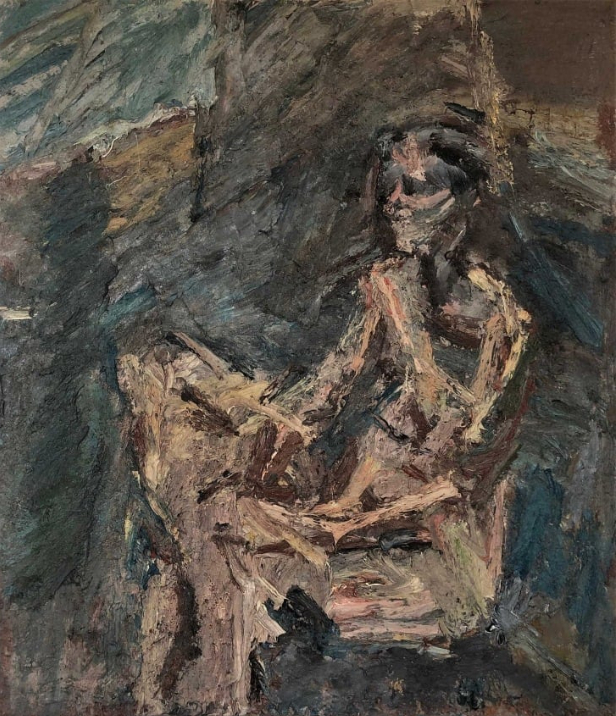 Carole 1 - Huile sur toile - 114,3 x 96,5 cm