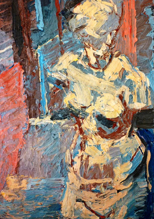 Vénus hellénistique - Huile sur panneau de bois, 2017, 64 x 46 cm