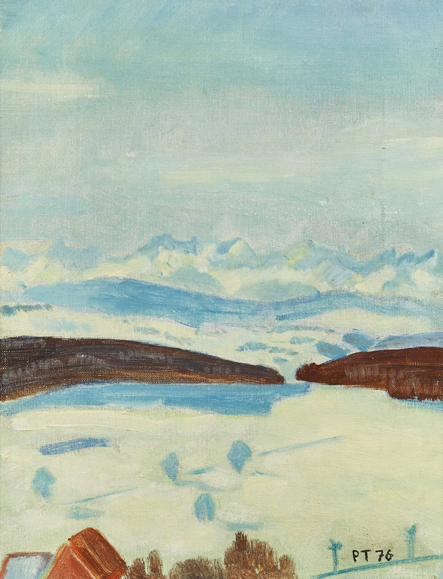 Paysage d'hiver, 1976