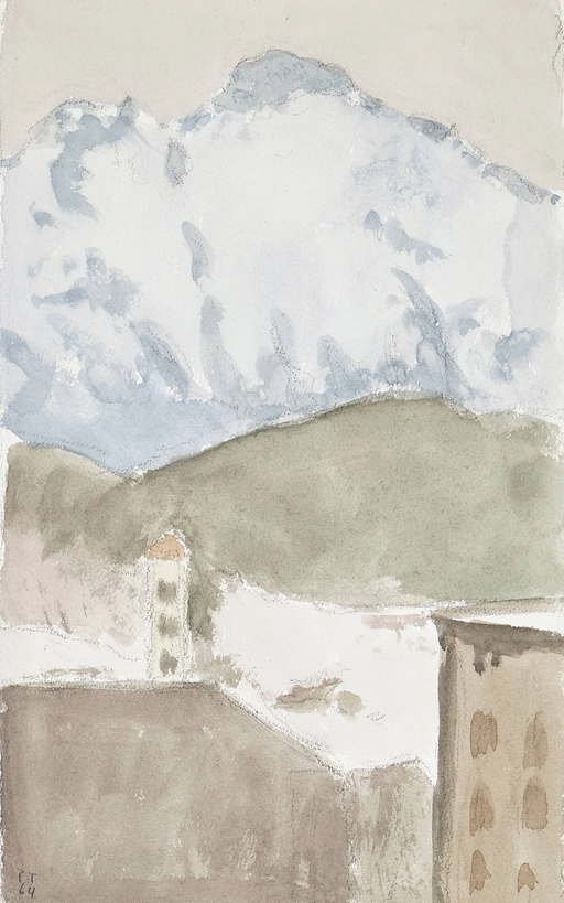 St. Moritz-Bad avec Languard, 1964