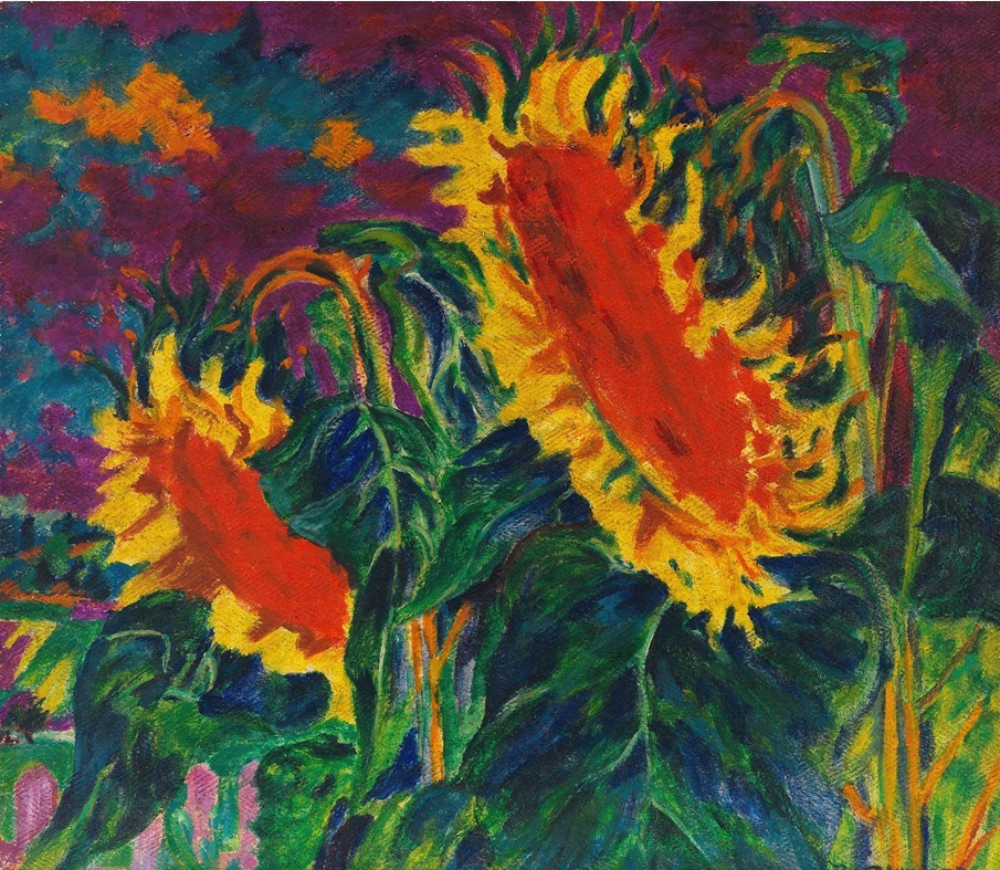 Deux tournesols (1926-1928)