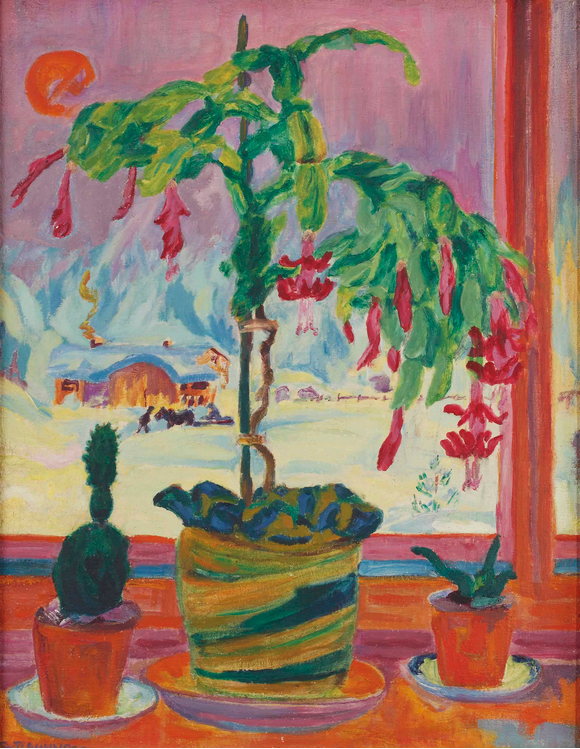 Vue de la fenêtre, Davos