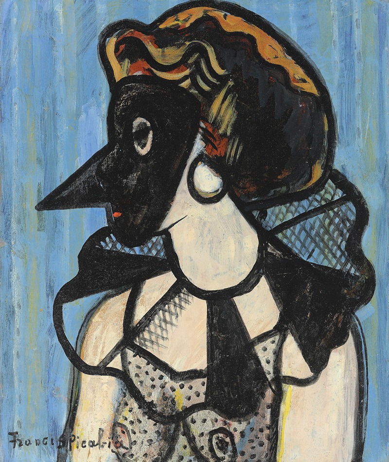 Femme au masque (1938-1939)