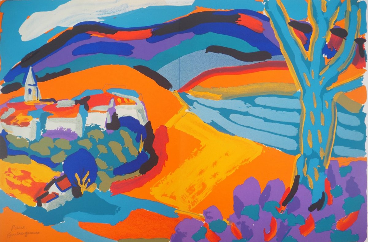 Village sur la colline, 1974