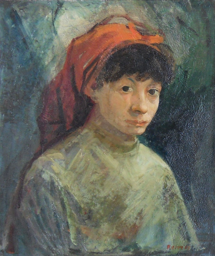 Portrait de sa femme