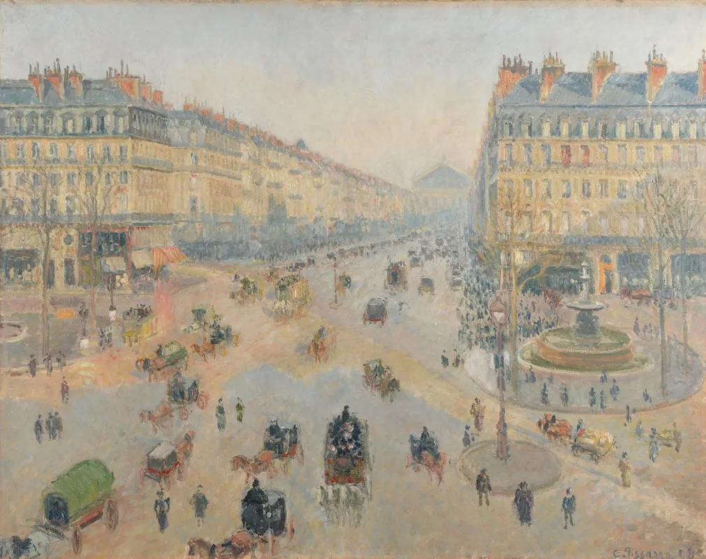 L’Avenue de l’Opéra (1898)