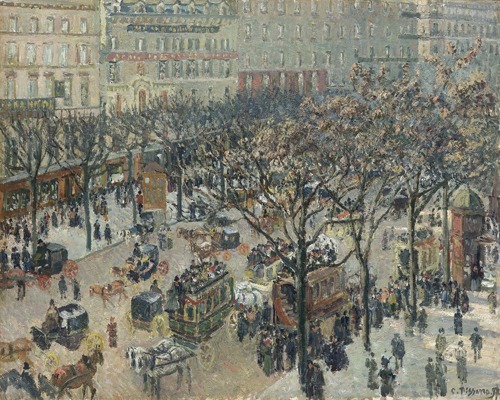 Boulevard des Italiens, 1897