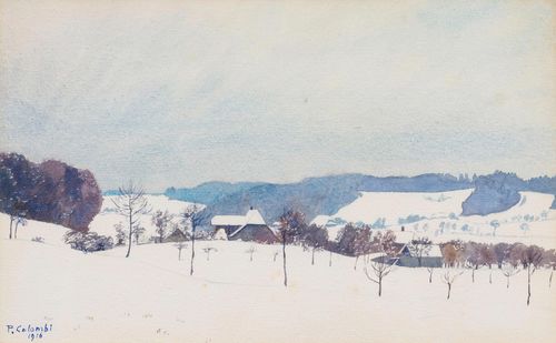 Paysage d'hiver, 1916
