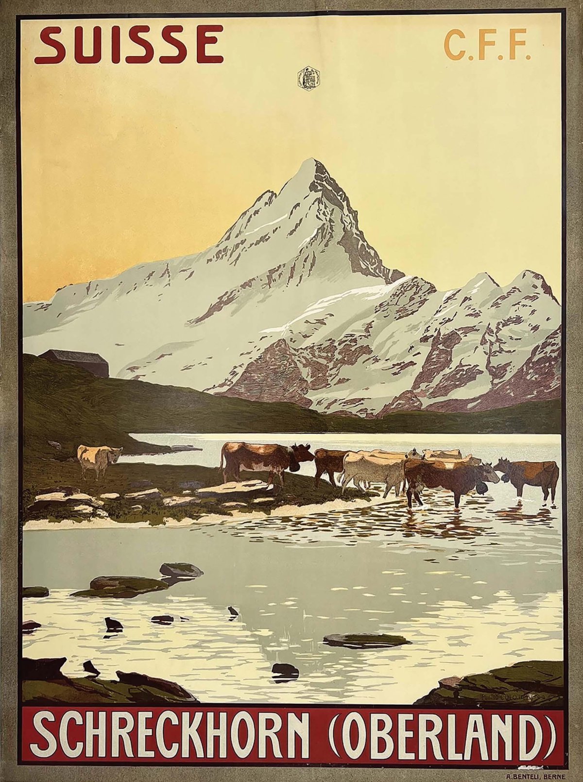 Le Schreckhorn dans l'Oberland