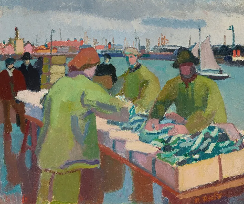 Le marché aux poissons (1904-1905)