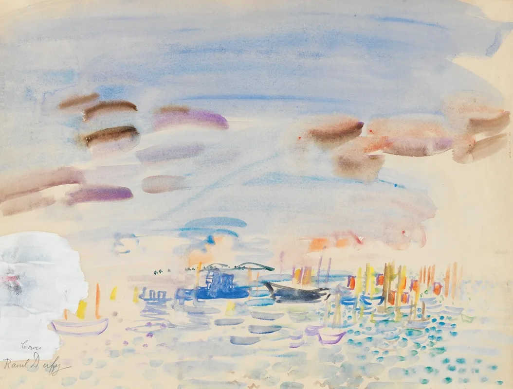 Régates à Cowes (1929)