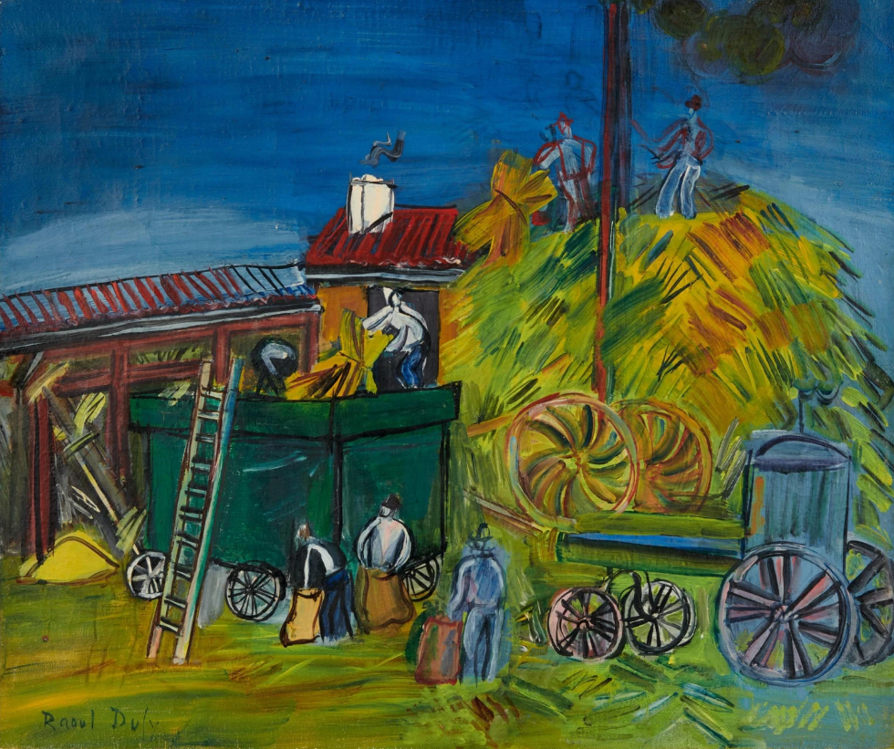 Le dépicage bleu, 1948-1949