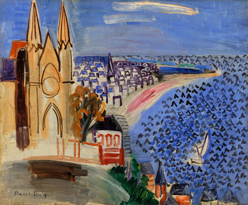 L'Entrée du port du Havre, environ 1924-1926