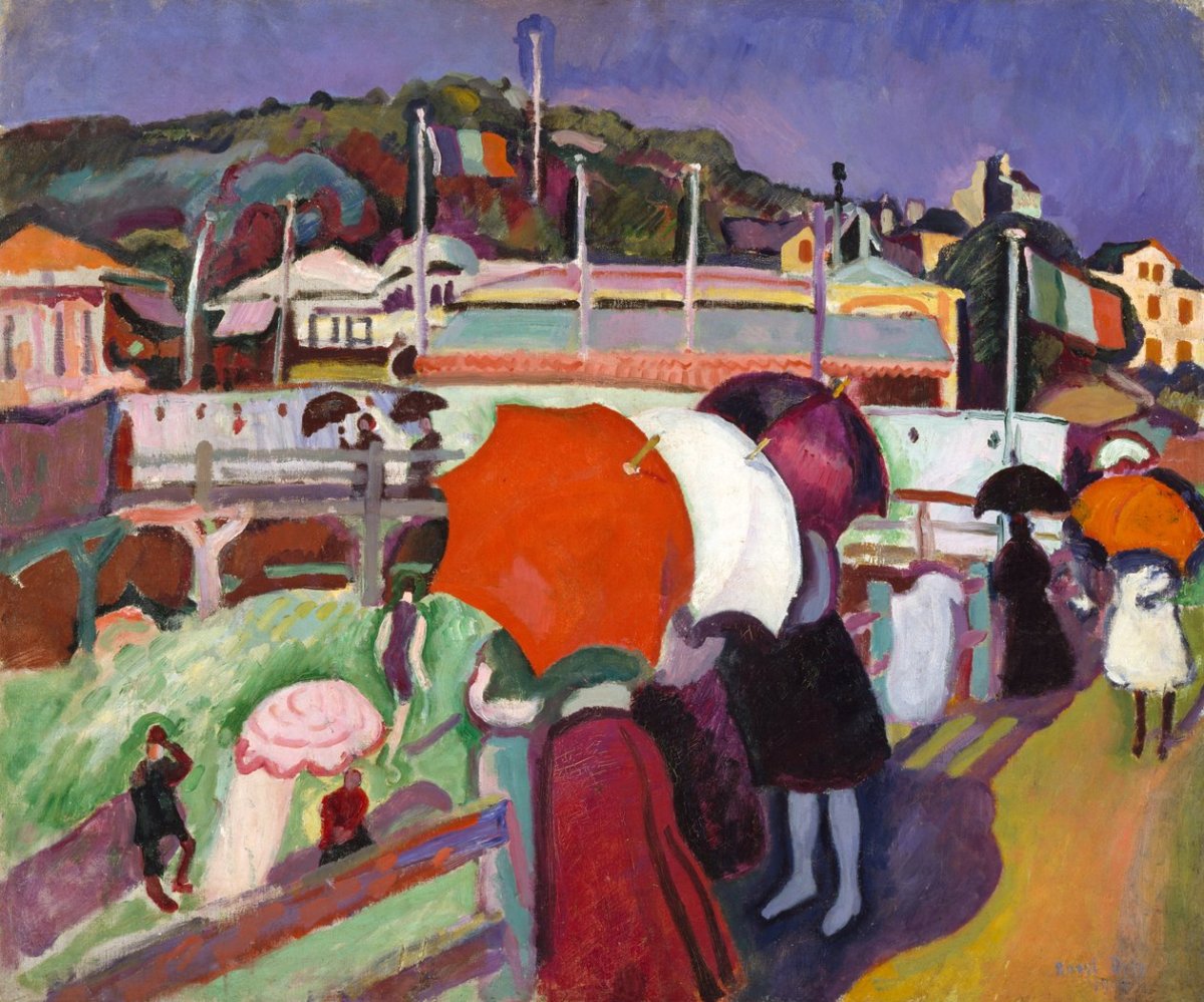 Les trois parapluies