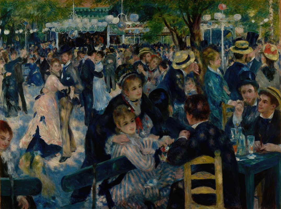 Danse au Moulin de la Galette (1876)
