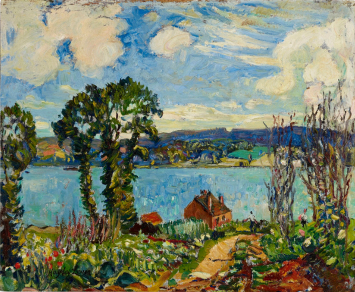 Paysages de la rivière New York