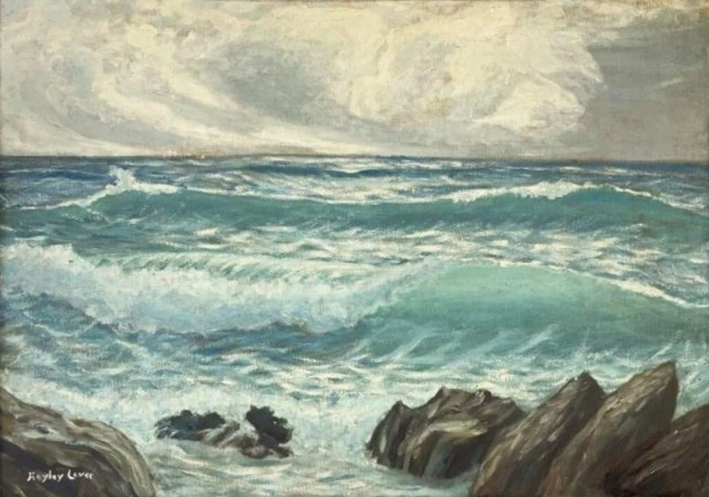 Vagues de l'océan avec des rochers