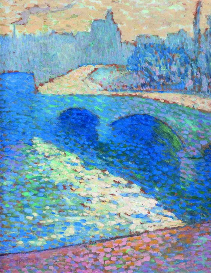 La Seine à Rouen au crépuscule, 1905 - 1906