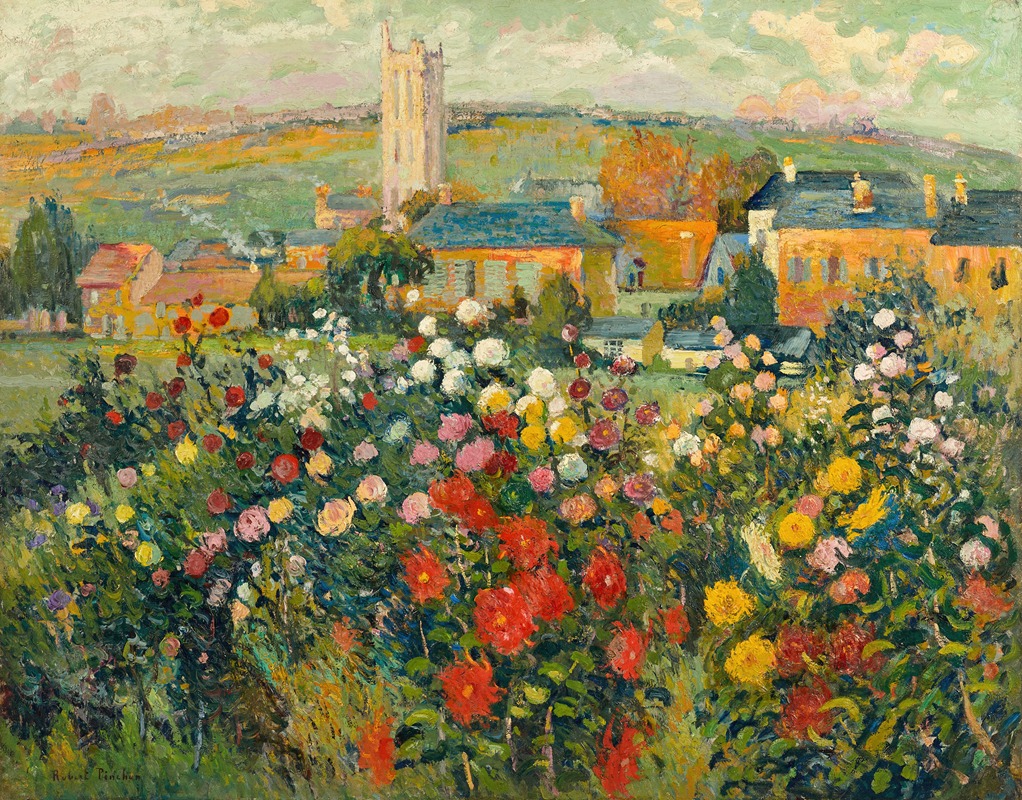  Jardin à Darnétal (vers 1910-1912)