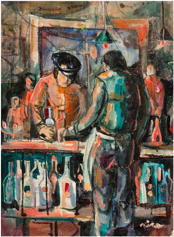 Sans titre (scène de bar)