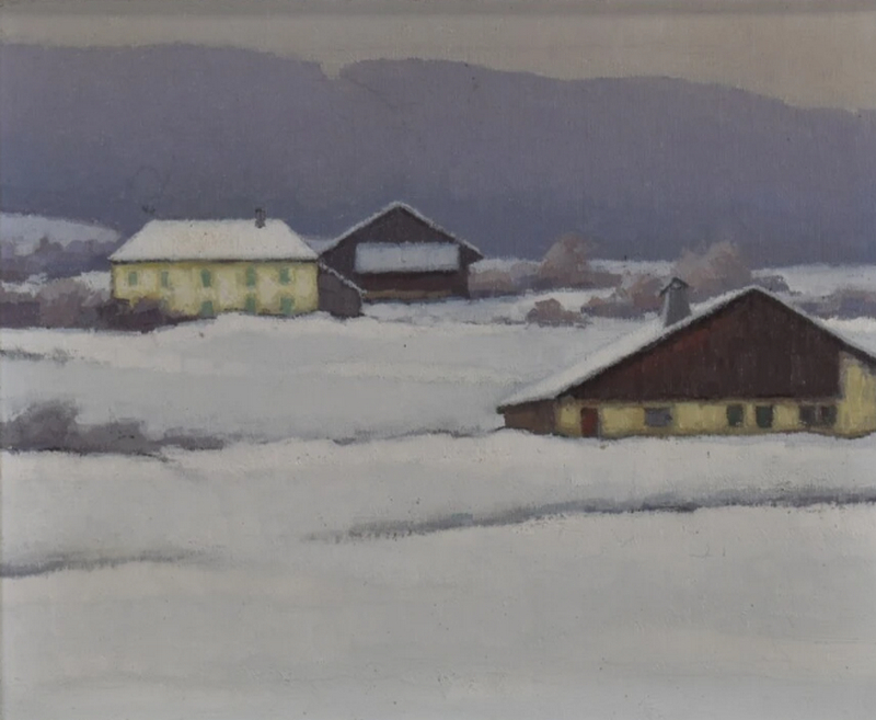 Fermes Comtoises sur le plateau de Gilley