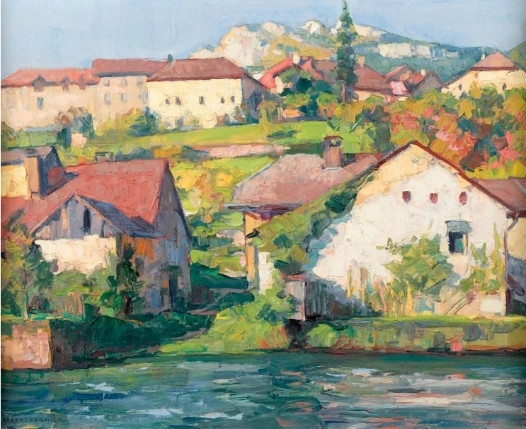 La Loue à Mouthier, 1958