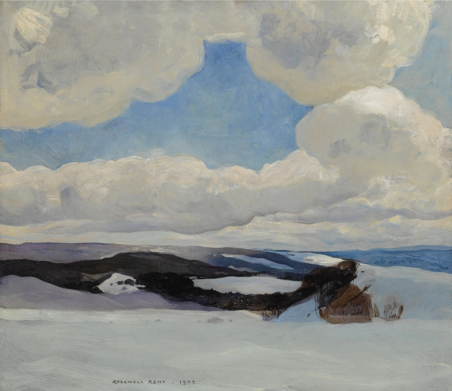 Bourrasques de neige, 1909