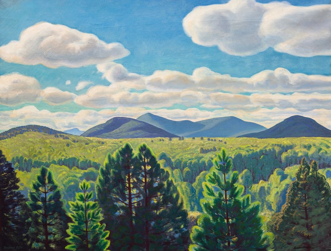Cimes des arbres et sommets des montagnes, 1960