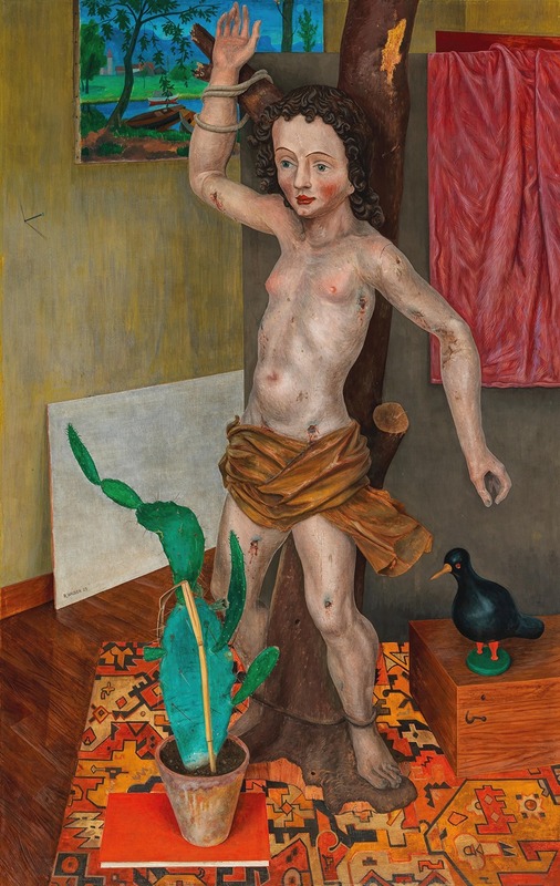 Nature morte avec St. Sebastian (1927)