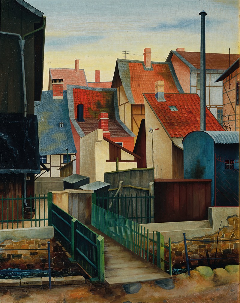  An der Abzucht (in Goslar) (1932)