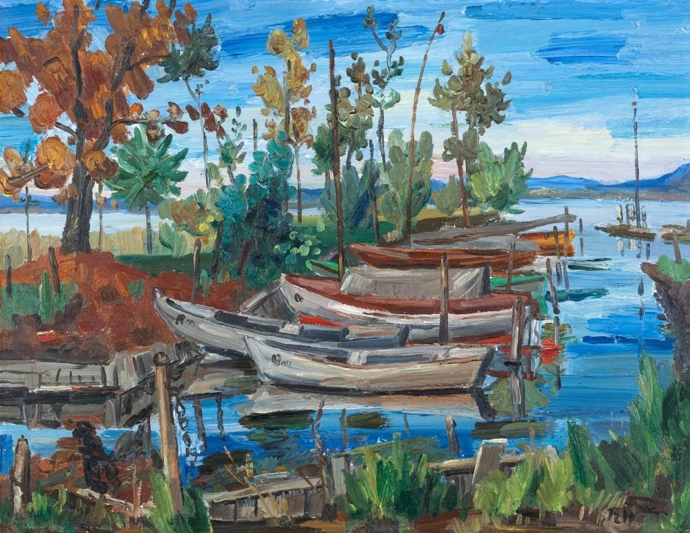 Paysage du lac de Constance (automne), 1931