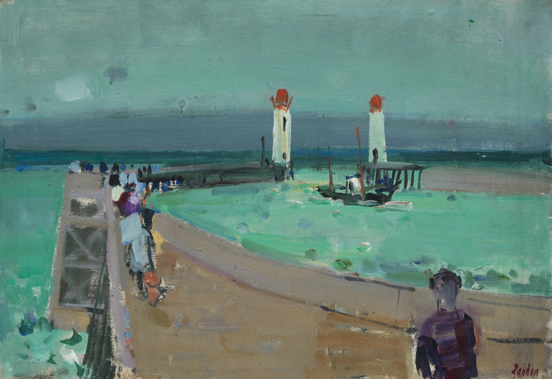 Dieppe, quai du port