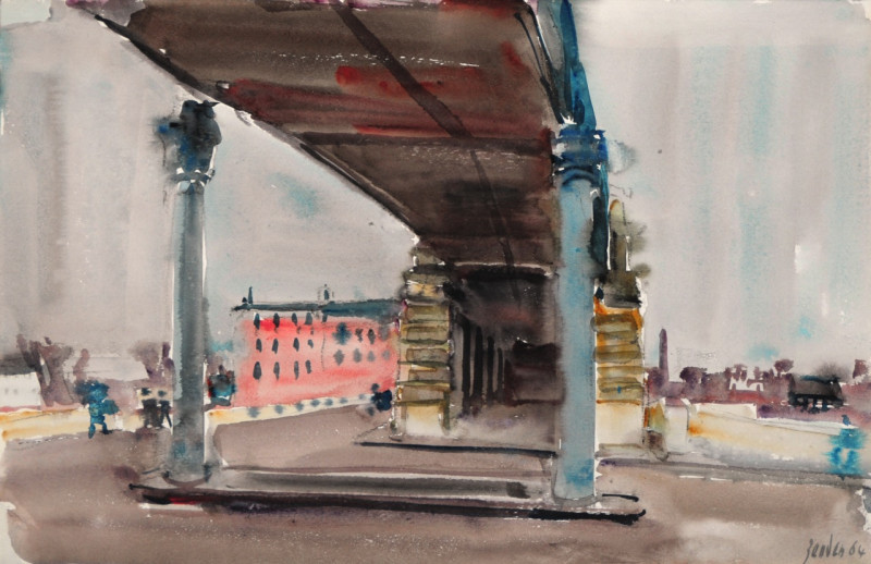 Station de métro à Paris, 1964