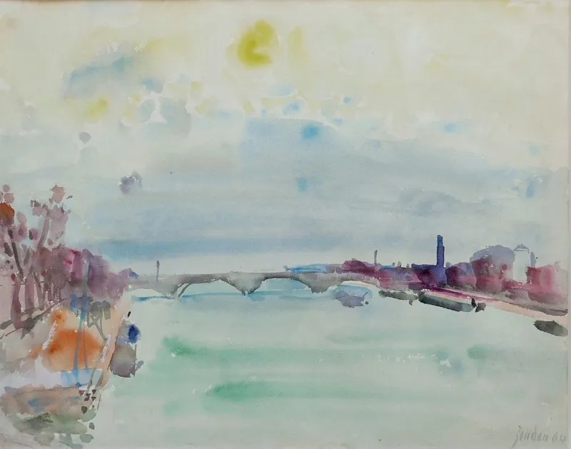 Pont de Dolbiac, 1964