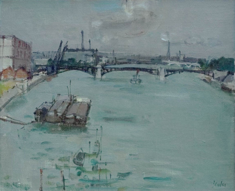 Vue de la Seine à Paris