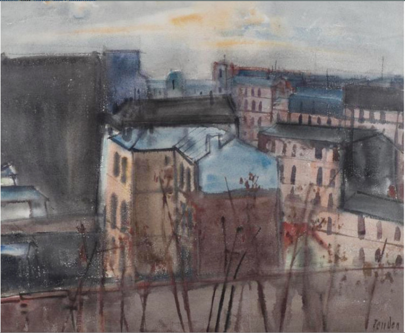 Vue de Paris, vers 1970