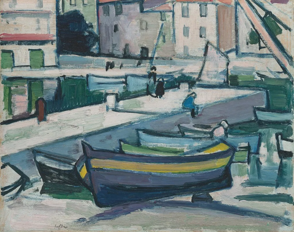 Le port de Cassis (vers 1913)