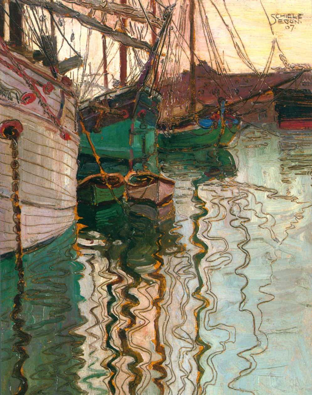 Port de Trieste, 1907