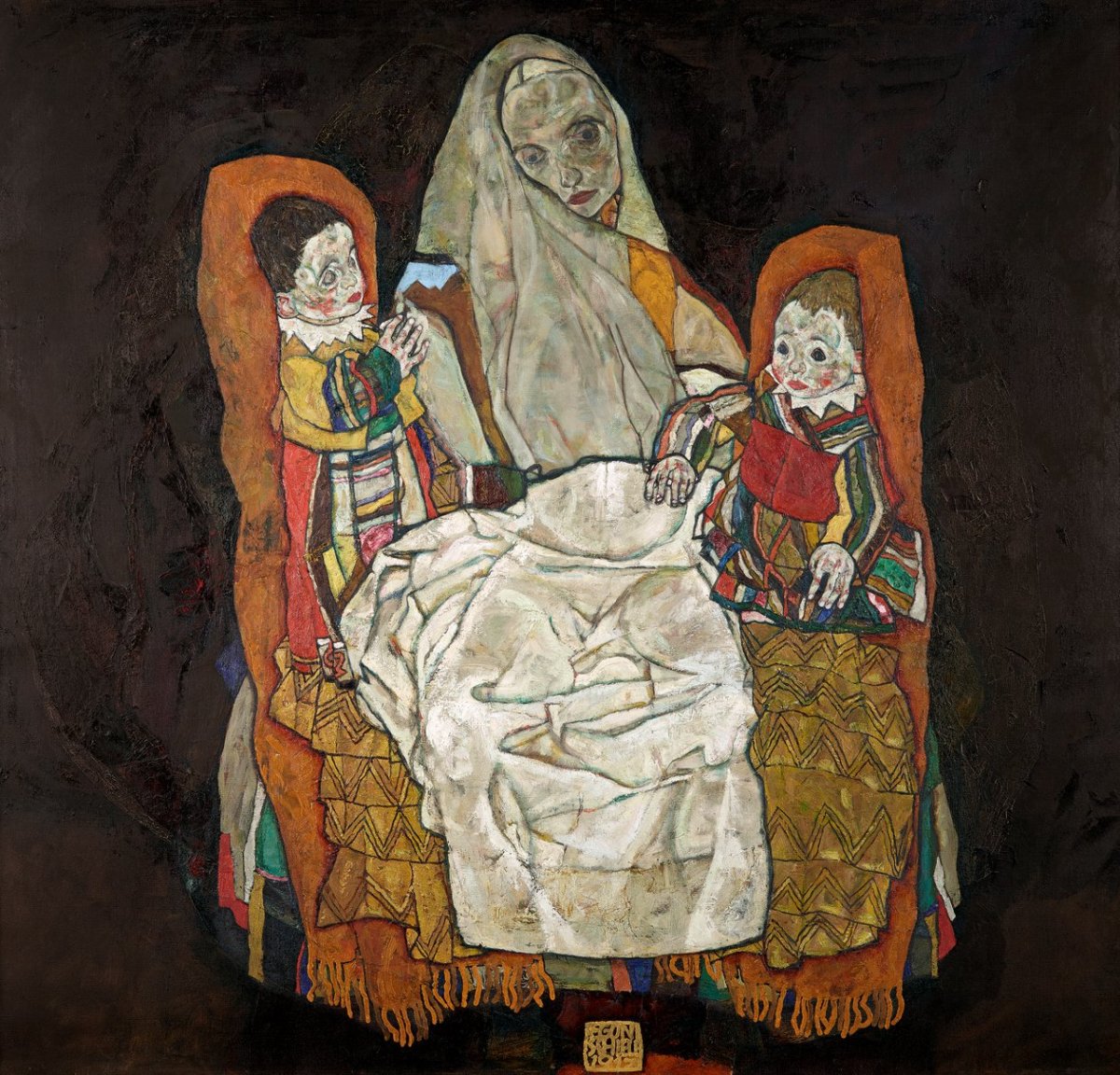 Mère avec deux enfants III 