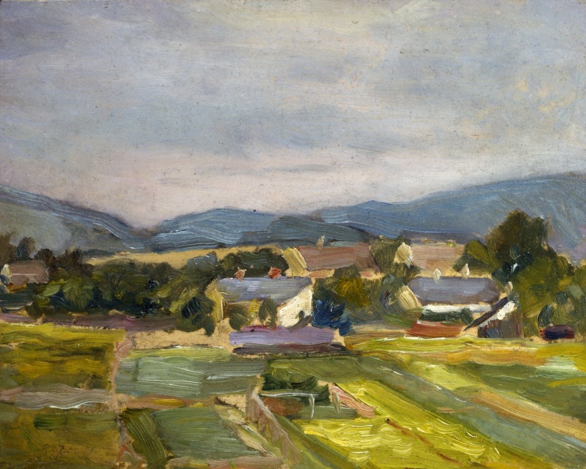Paysage en Autriche du Nord, 1907
