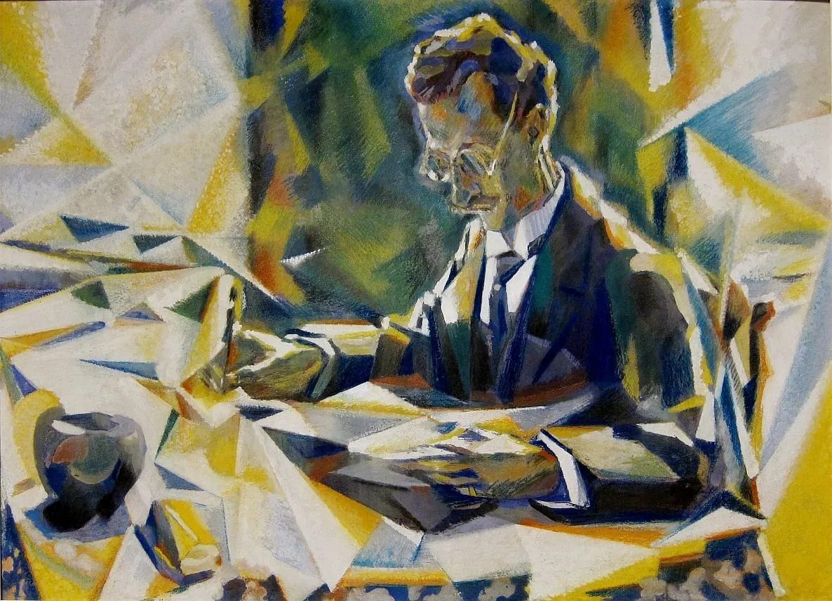 Portrait du baron Francis Delbeke, 1917, aux Musées royaux des beaux-arts de Belgique
