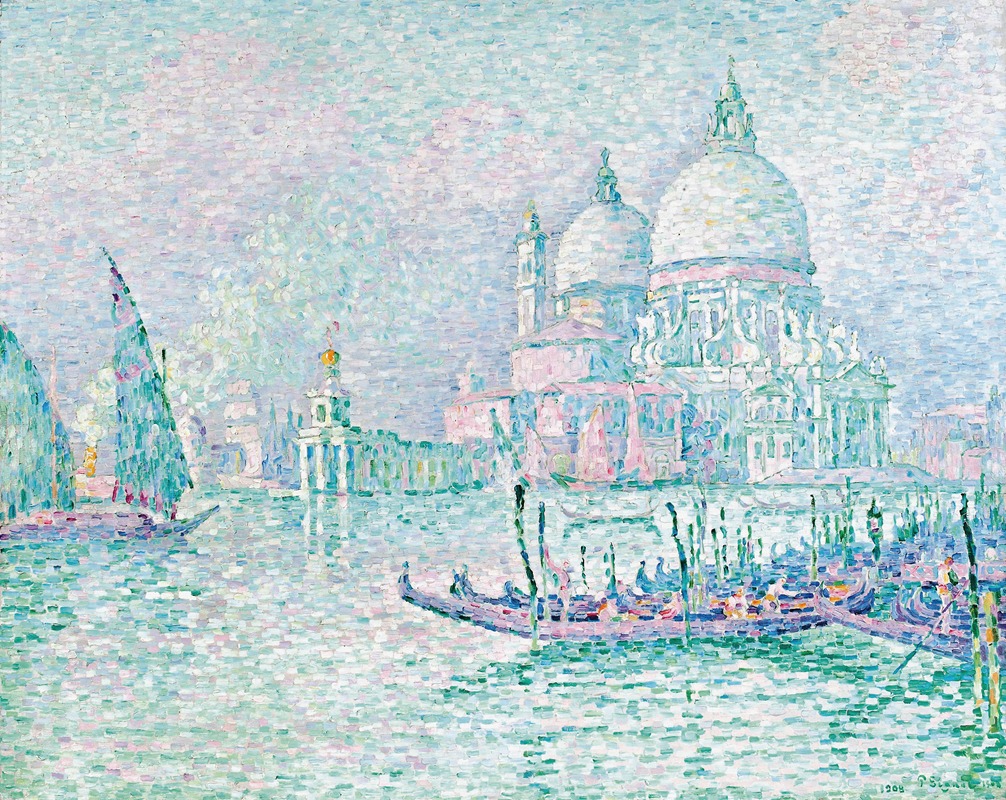 Venise, La Salute, vers 1908
