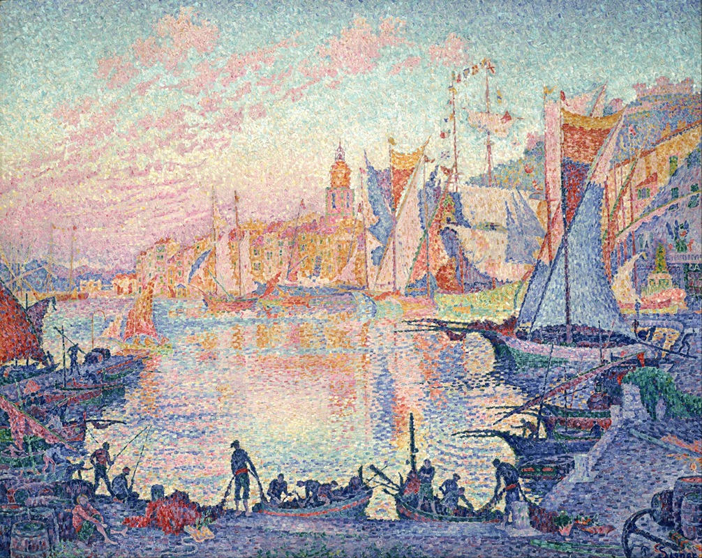 Le Port de Saint-Tropez (1901)