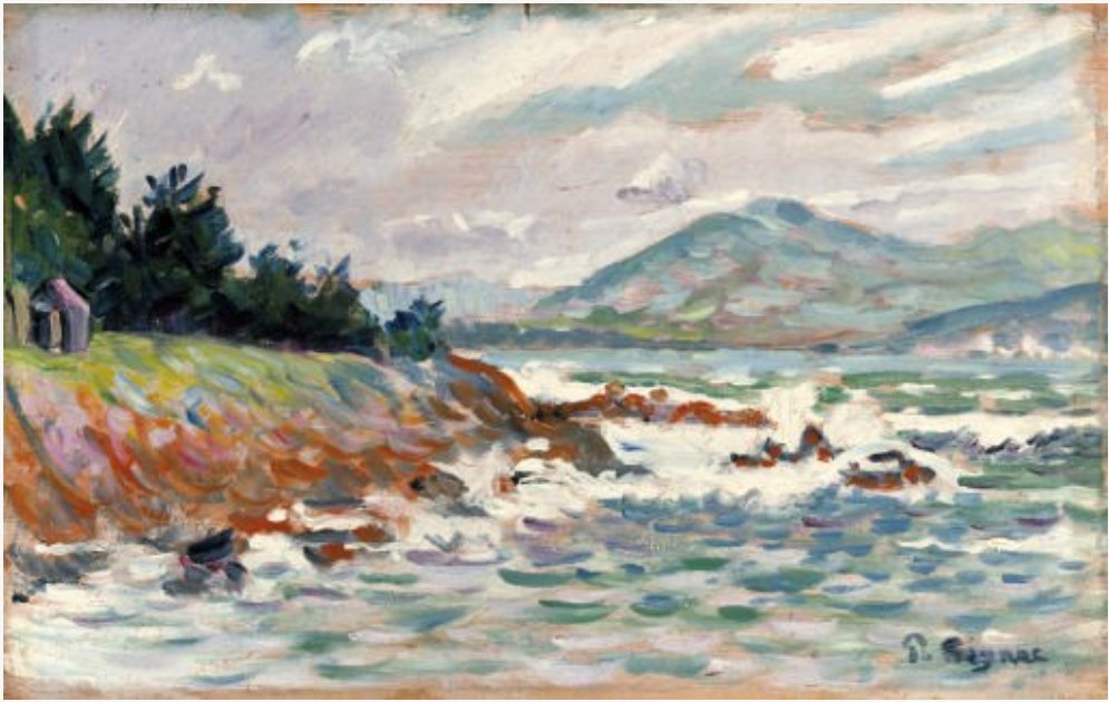 Saint-Tropez, coup de vent d'est