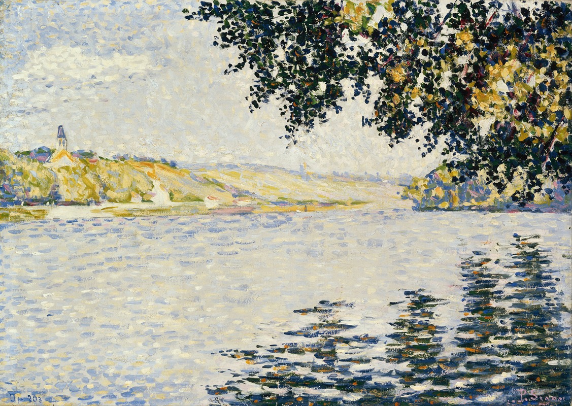 Vue de la Seine à Herblay (1889)
