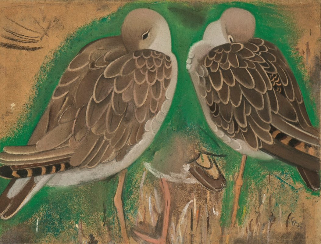 Couple de bécasseaux à échasses