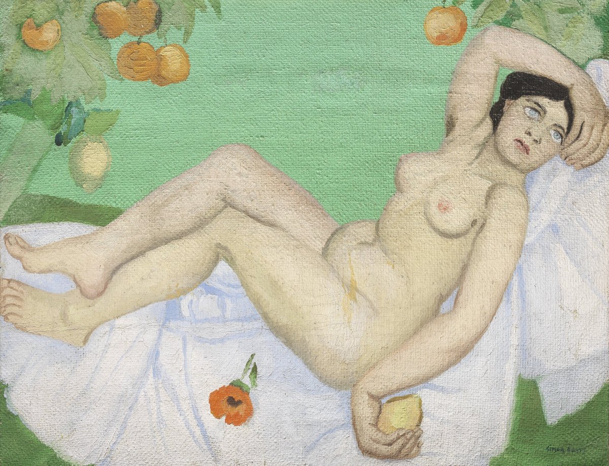 Portrait de Dorothy allongée