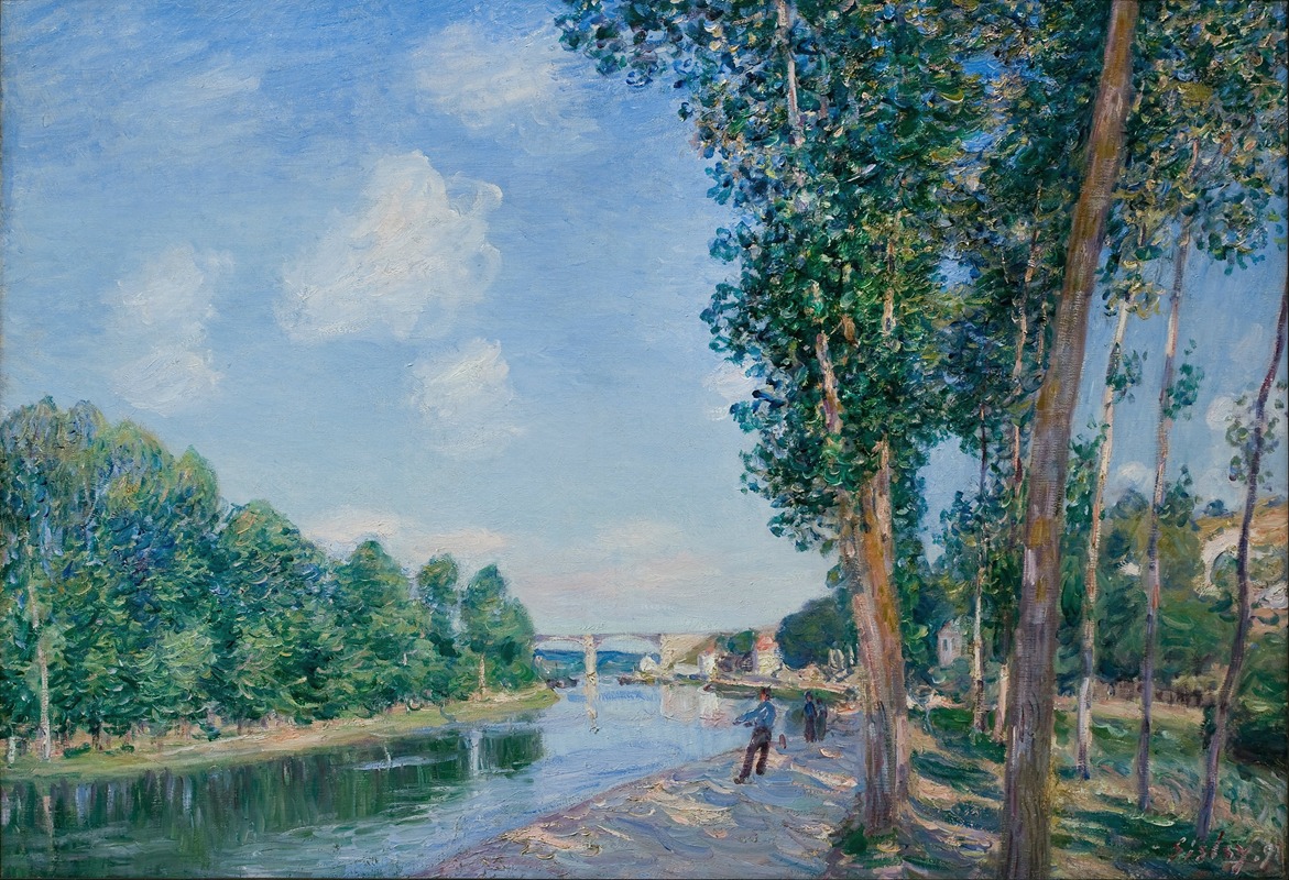  Saint-Mammès, soleil de juin (1892)