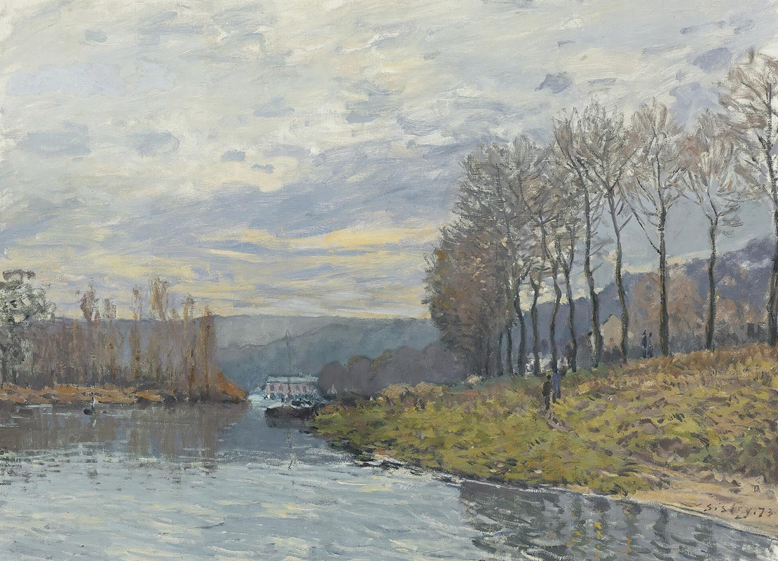 La Seine à Bougival (1873)