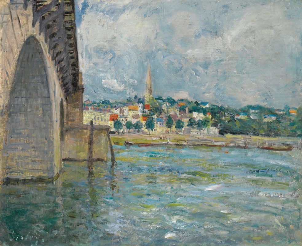 Le pont de St. Cloud (1877)